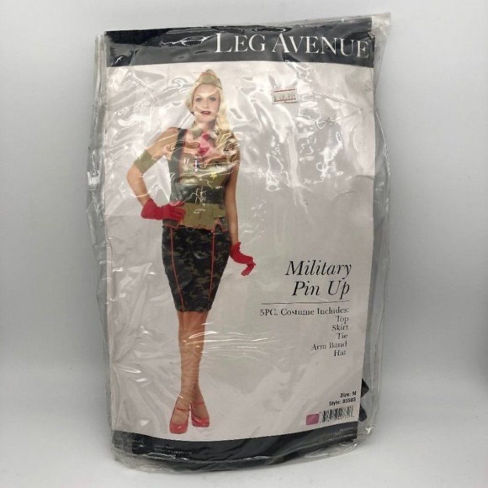 New Leg Avenue Military Pin Up Sexy Costume - Size M